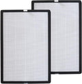 PUREBURG Replacement Filters Compatible with Bagotte BAP20 Air Purifier Filter Part BAP20-HF, 2-Pack H13 True HEPA Activated Carbon 3-Stage Filtration For Air Clean Dust VOCs