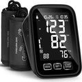 Blood Pressure Machine for Home Use - 9"-17" M/L & 13"-21" XL Cuffs, 2 Size Cuffs Medium/Large and Extra Large, Accurate Digital Automatic Upper Arm BP Monitor, Large Backlit Display, 2-User Mode