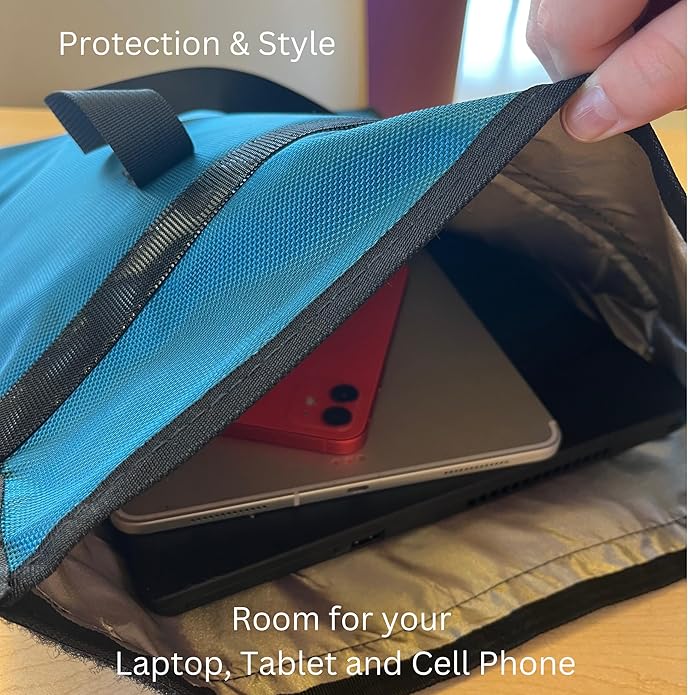 Faraday Bags for laptops, tablets, cell phones, and key fobs. Faraday sleeve, laptop bag, anti-theft messanger bags, faraday cage, tablet bag