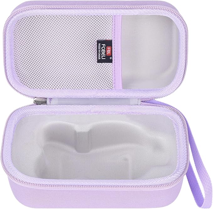 FBLFOBELI Hard Travel Case for NuFACE MINI+ Starter Kit, Hunvva EP-300 Mini Microcurrent Facial Device (Case Only) (Purple)