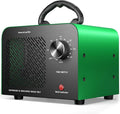 Ozone Generator, 48,000mg/h High Capacity O3 Machine for Large Spaces Up to 4,000 Sq Ft, Portable Odor Eliminator for Car, Home, Basement, Smoke, Pets, and Commercial Use, Green