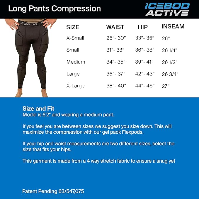 Gel Ice Packs for Thighs, Knees and Shins.