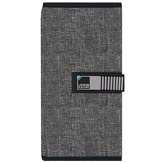 Lewis N. Clark Travel Pill Organizer, Portable Pill Case, Daily Pill Box to Hold Vitamins, Medication, Prescriptions, Or Medicine Storage for Pocket Purse