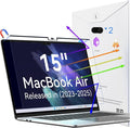 Magnetic Anti Blue Light Screen Protector for MacBook Air 15 Inch (2023-2026, M2, M3, M4, M5), Removable Glare Filter for 15.3" Mac Laptop Computer