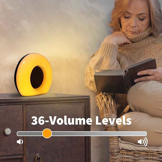 Sound Machine White Noise Machine with 30 Soothing Sounds 32 Levels Volume 5 Timers and Memory Function Effectively Blocks Noise Ideal Sleep Machine for Baby Kids Adults