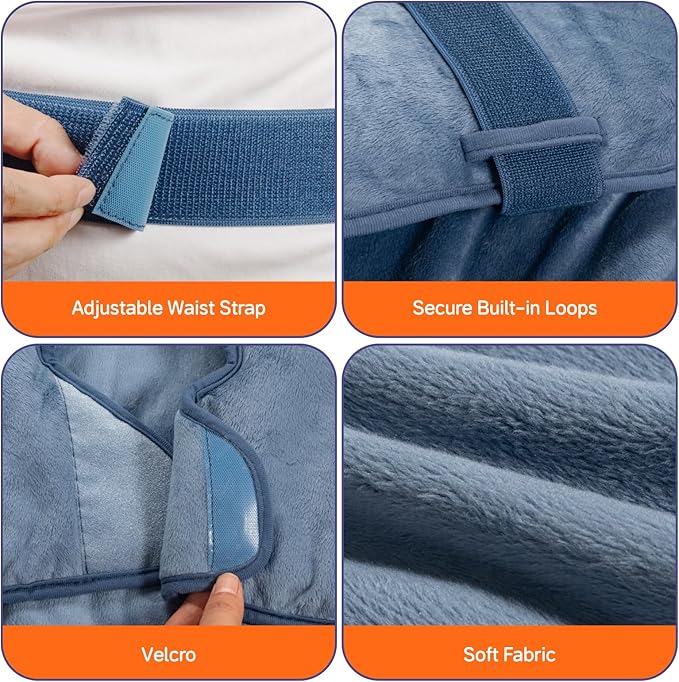 Heating Pad for Neck and Shoulders, Back Pain Relief, Electric Heating Pads with 6 Heat Levels & 4 Time Settings, Auto Shut-Off, Gift for Mom and Dad