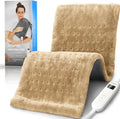 RENPHO Heating Pad for Back Pain & Cramps Relief, Hsa Store Eligible Items, Heat Pad for Knee and Leg, Mothers Day Gifts for Mom Wife, Auto Shut Off, ETL Certified, 12" x24‘’ Light Yellow