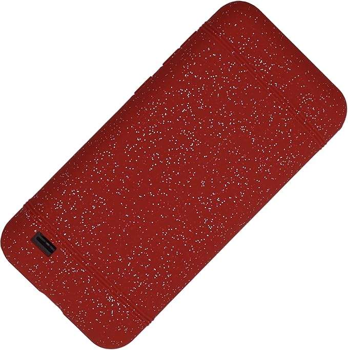 Mix Silicone Case for Omnipod 5 Receiver (Continuous Glucose Monitoring) (Glitter Red)