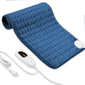40"X20" Electric Heating pad with 6 Heat Settings, Auto Shut Off, Dark Blue Dry Electric Heating for Back Neck Knee Arms Legs Shoulder Heat Pads for Christmas Birthday Father's Day Mother's Day