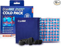 CryoMAX Cold Pack,Reusable,Latex Free,8 Hour Cold Therapy,Large,12" x 12",(Pack of 12)