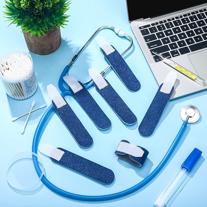 24 Pcs Pulse Oximeter Probe Wrap Baby Pulse Oximeter Infant Wrap Catheter Supplies Reliable Securement One Size Fits Most for Baby Children and Adults Home Care
