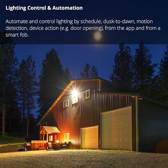 YoLink Outdoor Motion Sensor Kit, 2 LoRa Motion Sensors + SpeakerHub, Driveway Alert, D2D Direct Pairing Works Without Internet, App Email SMS Alerts, Alexa Routines, 2+ Year Battery, Hub Included