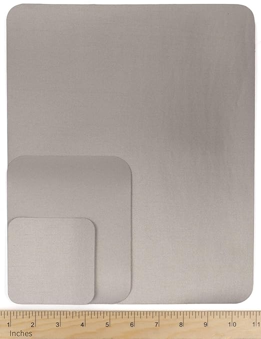 Mission Darkness TitanRF Faraday Patch - Size Large, 2 Per Pack - 10in x 12in (25.4cm x 30.48cm) - RF/EMI/EMF Signal Shielding Conductive Adhesive
