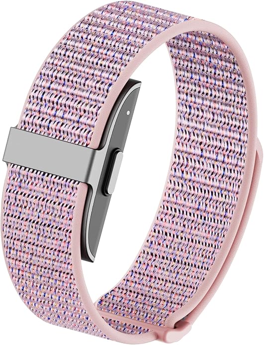 Nylon Loop Sport Replacement Strap Compatible with Hume Band,Adjustable Soft Bands for Women Men,Breathable Wristband for Fitness Tracker