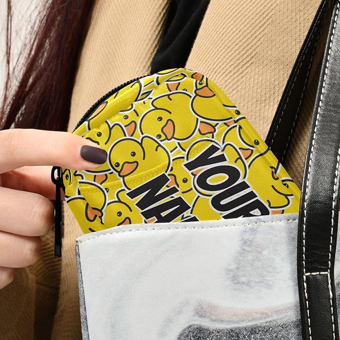 Daily Vitamin Medicine Organizer Little Yellow Duck Cute Travel Pill Organizer Daily Medicine Container Twill Pill Case Bag