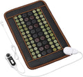Far Infrared Heating Pad,Natural Jade and 2 Different Tourmaline Heating Pad,Electric Heating Pads for Back Neck Shoulders and Abdomen,Auto Shut Off Function,Christmas Gifts for Women Men 23.6" X15.7"