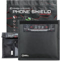 Mission Darkness Non-Window Faraday Bag for Phones (2-Pack) // Signal Blocking Bag Prevents Hacking Tracking Spying, Device Shielding for Law Enforcement Military Digital Forensics, EMP CME Protection