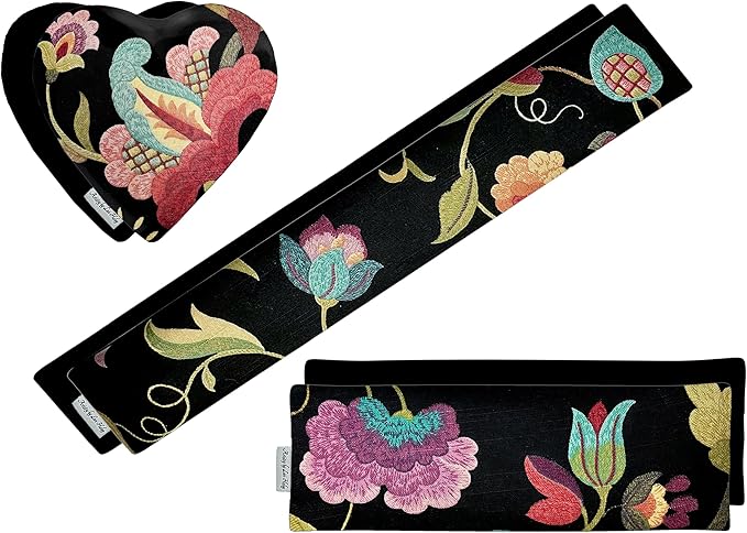 Heat Pack - Microwavable Heating Pads - Microwave Heating Pad for Pain Relief & Comfort - Suitable for The Neck, Back, Shoulders, Hips, Stomach Cramps & More - Neck Heat Wrap - Valentine - Gift