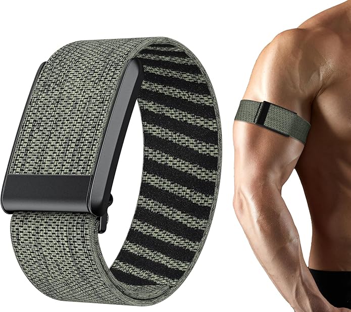 surundo Nylon Sport Band Compatible with Whoop Band 4.0 Strap Men Women with Bumper Case, Breathable Nylon Adjustable Waterproof Replacement Wristbands Straps for Whoop 4.0