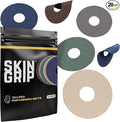 Skin Grip Universal Adhesive Patches for CGM and Insulin Pumps with Cutout (20-Pack) 0.8-Inch Hole, Waterproof & Sweatproof for 10-14 Days, Glucose Monitor Patch, Diabetic Sensor Cover, Basics Pack