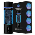 Portable Hydrogen Water Bottle Generator, Up to 6000 PPB with SPE/PEM Technology Hydration Hydrogenated Water Bottle, Athletic, Rechargeable H2 Generator, Long Lasting Battery