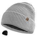 .E-M-F Beanie - Organic Cotton with EcoShield™ Bamboo Lyocell Fara-Day Silver Liner - Hat Cap Ideal for Everyday 5 G, B T, Smart Meter & Wi Fi environments - Grey
