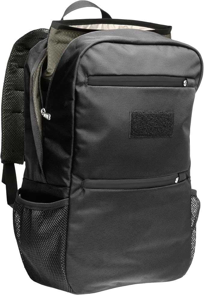 Xtreme Sight Line ~ Xecutive Transport Faraday Backpack for Laptops, Tablets, and Other Mid-Size Electronics ~ Tracking/Hacking Defense ~ Stone