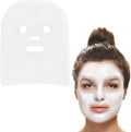 100 Pieces Pre-Cut Gauze Face Masks, Cotton Face Gauze for High Frequency Gauze Pad Soft Facial Gauze Face Pads for Women Beauty Salon SPA Skin Care DIY Mesh Face Care (White)