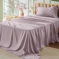 Bedsure Twin XL Sheet Sets Dorm Bedding - 3 Pieces Soft Extra Long Twin Sheets, Hotel Luxury, Easy Care Microfiber for Women, Men, Pink Mocha