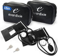 Deluxe Aneroid Sphygmomanometer Blood Pressure Monitor Set – 2-Pack – Adult Cuff, Carrying Case & Calibration Tool – High Contrast Dial for Accurate Readings – Portable & Durable Design – Black