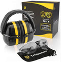 TradeSmart High-Performance Earmuffs for Shooting Range & Shooting Eye Protection Glasses + Firearm Confidence Course