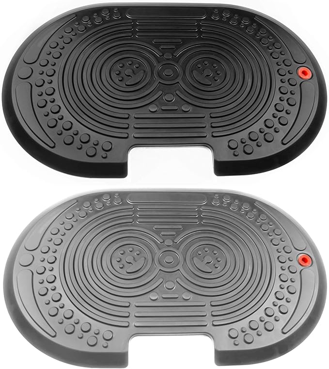 System 2000M Lite Ergonomic Anti-Fatigue Floor Comfort Mat, Non-Slip Base for Standing Desks, 20" x 32" Large Black Floor Mat for Home, Office, Kitchen & Gaming Use
