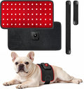 Pets Upgraded Red Light Therapy Belt, LED Infrared Therapy with 4 Modes & 4 Adjustable Timer, 60 LEDs, 660nm & 850nm Red Light, LED Screen Pet Muscle Recovery Light for Joint Relief