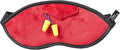 Bucky Eden Collection Lightweight Eye Shade Mask with Reusable Ear Plugs, Cherry