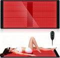 nalax Red-Light Therapy Mat for Body: 66.5''X31.5'' Foldable Infrared Red Light Therapy Pad with 90min Timer Setting - 660nm & 850nm Home Light Therapy for Neck Back Legs Knee Recovery with 1140 LEDs