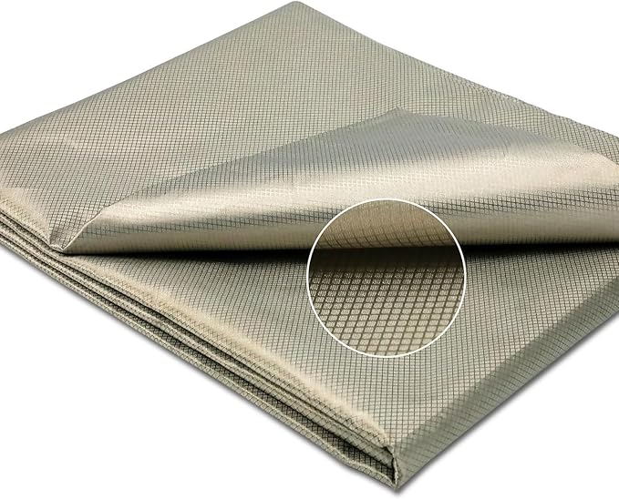 Faraday Fabric,Faraday Cloth 43.3"x59" Protection Fabric for DIY Faraday Cage,Box,Clothes, Curtains