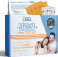 Home Paternity + Maternity DNA Collection Kit, 24 DNA (Genetic) Marker Test | Private & Confidential, Fast Results 1-3 Business Days