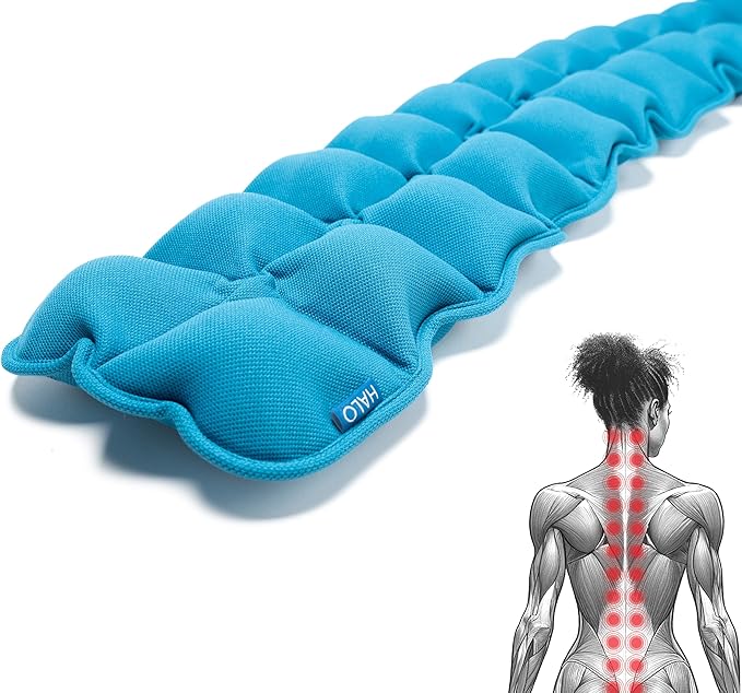 Halo Spine Stretcher for Back Pain Relief, Full Back Decompression, Upper and Lower Back Stretcher, Spine Alignment, and Deep Tissue Acupressure Therapy with 24 Massage Balls