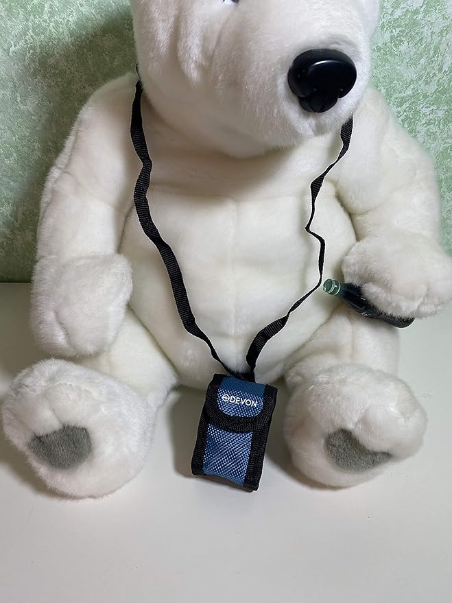Devon Carrying Case for Fingertip Pulse Oximeters (With Neck Cord and Belt Loop)