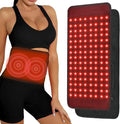 Red Light Therapy for Body, Infrared Red Light Therapy Waist Weight Loss Belt with Timer, 660nm/850nm LED Bead Wearable Wrap for Back Knee Hip Shoulder Muscle Relaxation 17.8"x 8.3"