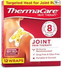 ThermaCare Portable Heating Pads - Adhesive, Disposable HeatWraps for Joint & Muscle Pain Relief - Multi-Purpose, Drug-Free Therapy with Flexible Fit (12-Count - 3 Packs of 4)