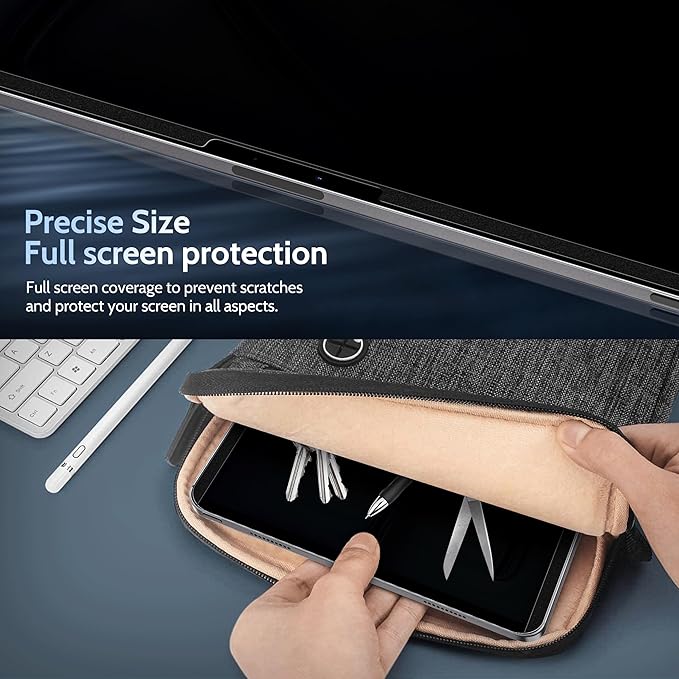 4-Way Magnetic Privacy Screen for iPad Air 11 Inch (2024-2026, M2 M3 M4), Removable 360 Spy Private Filter, Anti Blue Light Glare Bubble-Free Easy Install Black Security Protector