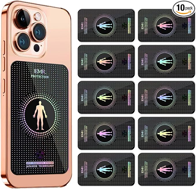 Protection Stickers for Cell Phones/Tablets/Laptops/Devices - 4.2 x 2.4 x 0.015 inches - Increase Protection Area - Size Can be Trimmed- Widely Used - Applies to Everyone - [Reusable] - (10 Pack)