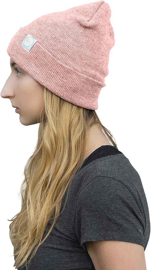 Halsa EMF Protection Hat, Faraday Beanie. Anti Radiation, EMF RF Radiation Shielding Silver Fabric Lined.