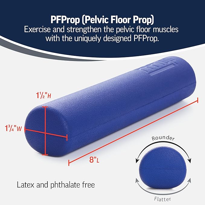 OPTP PFProp (Pelvic Floor Prop) - Pelvic Floor Muscle Trainer and Exercise Tool for Men and Women to Improve Core Strength, Flexibility and Balance