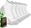 Diabetic Socks for Men,6 Pairs Ankle Mens Diabetic Socks,Diabetic Neuropathy Socks for Men Size 9-11/10-13/13-15.