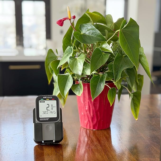 Multiple Purposes Case for Corentium Home Radon Detector by Airthings, for Desktop and Wall-Mounted