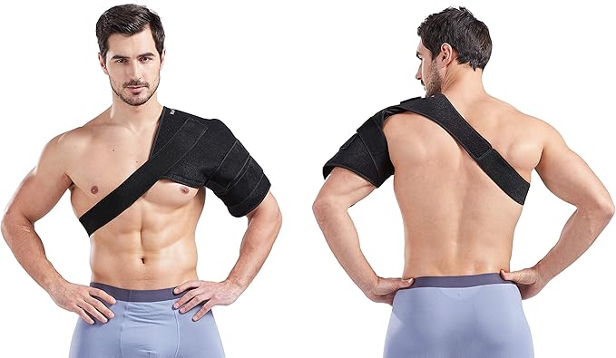 Koo-Care Large Flexible Gel Ice Pack & Neoprene Wrap with Elastic Straps for Hot Cold Therapy - Pain Relief for Shoulder Rotator Cuff Back Hip Entire Knee - 11" x 14"