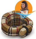 SunnyBay Microwave Heating Pad, Microwavable Heated Neck and Shoulder Wrap, Moist and Weighted Hands-Free Beanbag Pack with Wide Neck Coverage, 2.5 lbs, 26 Inches Long-Length, Made in USA, London