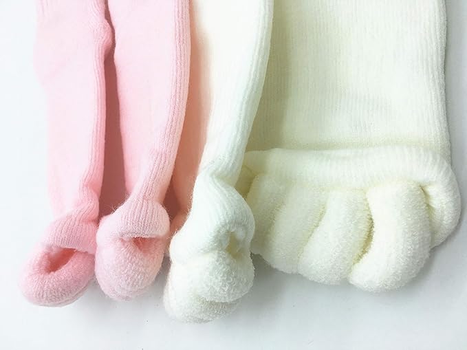 Toe Separator Yoga Gym Sports Massage Foot Alignment Socks 2 Pairs